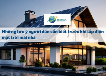 Những lưu ý người dân cần biết trước khi lắp điện mặt trời mái nhà